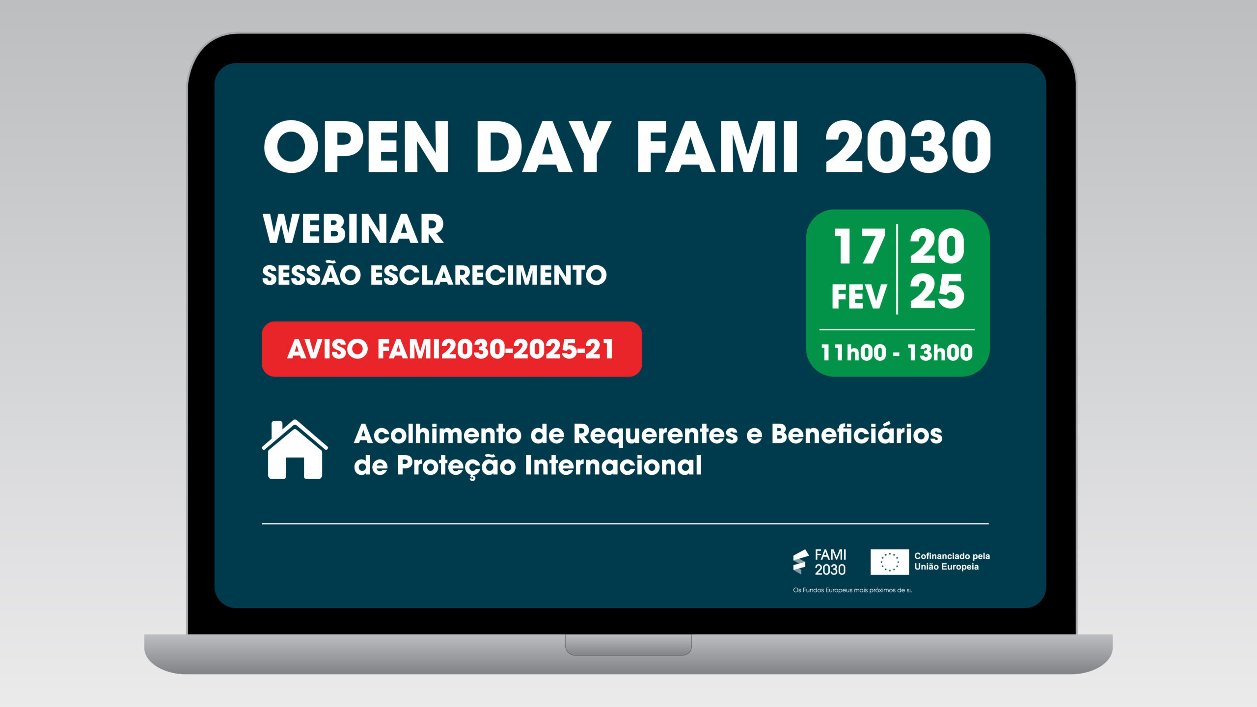 Imagem do Webinar Aviso FAMI2030-2025-21