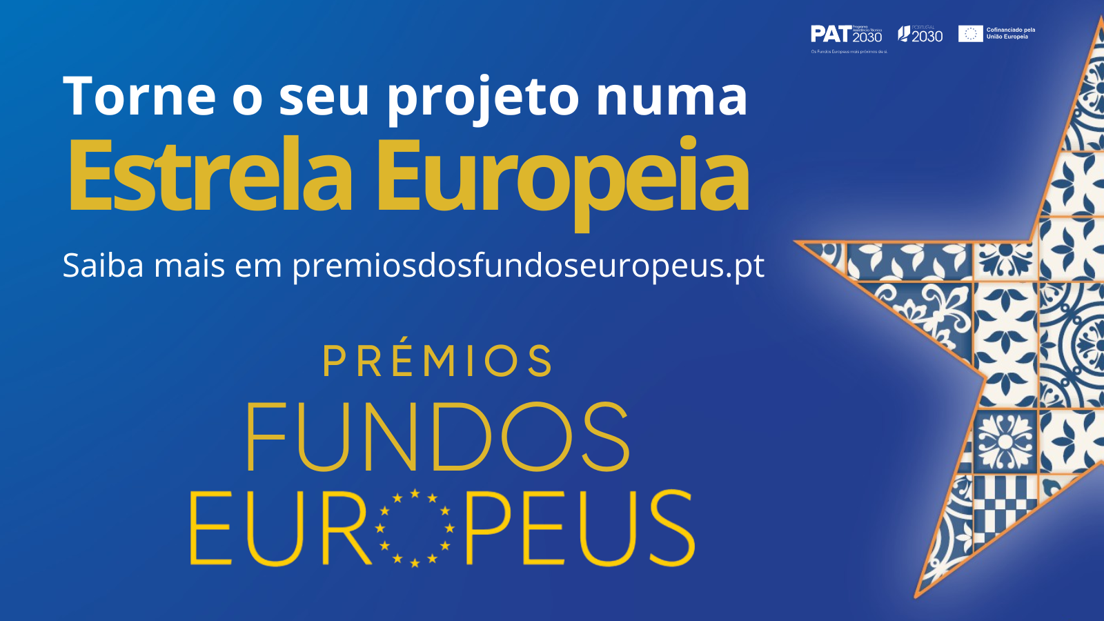 imagem da noticia relativa aos prémios dos Fundos Europeus